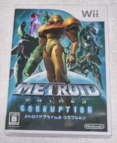 新品未開封 wii メトロイドプライム 3 コラプション