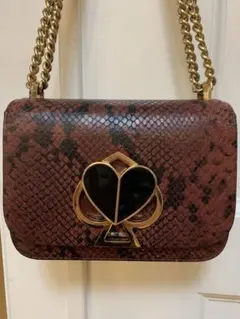 Kate Spade バッグ　ニコラ　パイソン