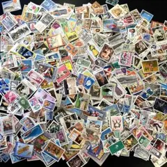 外国切手　使用済み切手　いろいろおまとめ