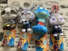 ズートピア2 ＆youマスコット ぬいぐるみ 4種セット