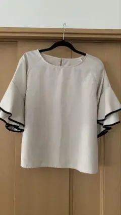 COLZA パイピング袖ブラウス　L