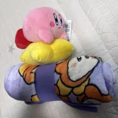 カービィ play with ワドルディ ぬいぐるみ付きブランケット
