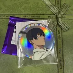 チェンソーマン ベースヤードトーキョー ビッグ缶バッジ オーロラ仕様 早川アキ