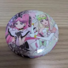 キミとアイドルプリキュア展　缶バッジ　キュアズキューン＆キッス