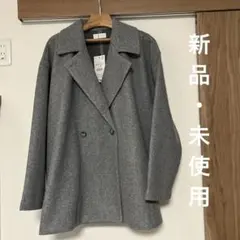 ZARA ソフトダブルブレストコートXL