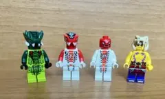 LEGO正規品　レゴ　ニンジャゴー　ヘビヘビ族　蛇　ミニフィグ　4点セット