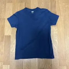 UNIQLO U 半袖Tシャツ ネイビー Lのサムネイル