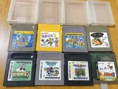 マ*♪様 ゲームボーイソフトまとめ売り8本セット(スーパーマリオ、ドラクエなど)