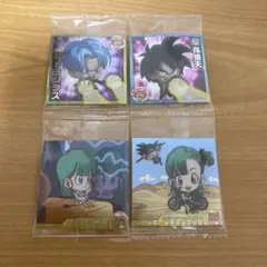 ドラゴンボール超戦士シールウエハース　４枚セット