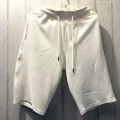 メンズ　ハ一フパンツ　M 白　ホワイト　春　夏　未使用　スポーツ