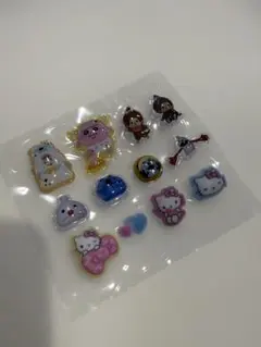 うるちゅるポップシール コットンパフィシール おすそ分け
