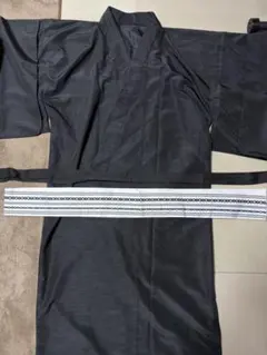 紳士着物 ６点セット メンズ 洗える袷着物・羽織・羽織紐・帯・雪駄・腰紐