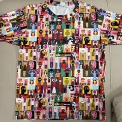 卓球ウェア　アンドロ数量限定品 カラフルキャラクター柄 Mサイズウェア