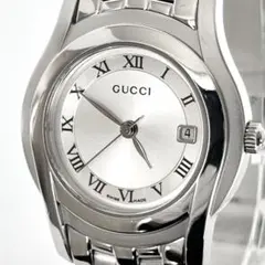 グッチ GUCCI 5500M メンズ 腕時計 磨き済み 電池新品 s2213 稼働】磨き済み グッチ GUCCI 5500M メンズ 腕時計 美品 電池新品