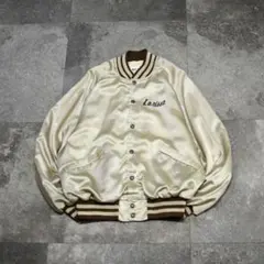 古着 KING LOUIE 70's~ スタジャン サテン ブルゾン ジャケット