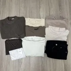 レディース　まとめ売り　9点セット　トップス　ボトムス　UNIQLO GU 冬