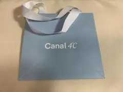 Canal 4C 水色ショップ袋
