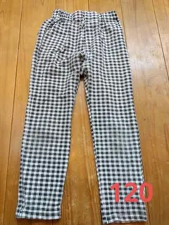 アプレレクール チェック柄 ロングパンツ 120