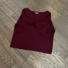 アース　プレミアムレーベル　トップス　レッド　Ｍ　美品