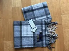 TWEEDMILL マフラー チェック柄 グレー系 イギリス製