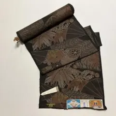 本場大島紬 奄美大島証紙付 絹100% 古代純泥染 地球印 反物 本場大島紬 伝統工芸品 奄美大島証紙付 絹100% 古代純泥染 地球印 反物