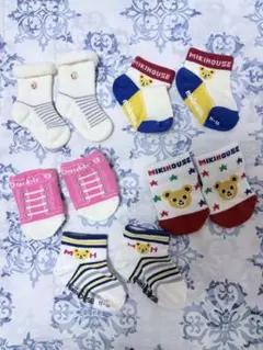ミキハウス　ファミリア　ベビーソックス　靴下　男の子　女の子