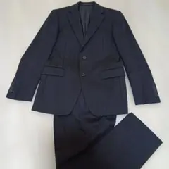 コムサメン　メンズ　ビジネススーツ　セットアップ　黒　44F