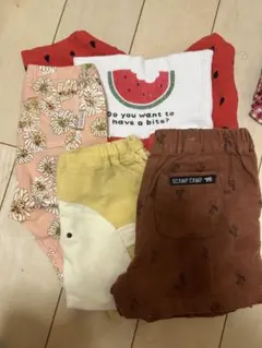 SCAMP CAMP サボテン柄パンツ