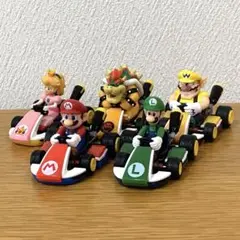 【マリオカート8】プルバックカーフィギュア　コンプリートセット