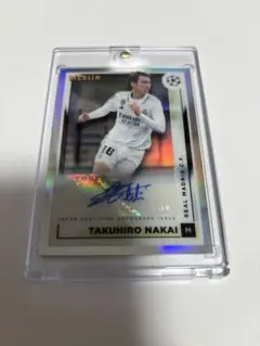 中井卓大　直筆サイン　topps merlin 22-23
