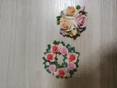 薔薇のマグネット 2個セット インテリアのサムネイル