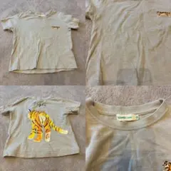 BEAMS mini Tシャツ グレージュ　 90cm