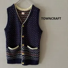 TOWNCRAFT タウンクラフト ニットベスト