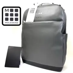 【タグ付き未使用品】 定価3万超え モレスキン レザーリュック プロバックパック