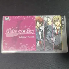 スタスカ 春 starrysky パッケージ版 ソフト PSP HONEYBEE