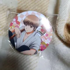 銀魂　沖田　総悟　浪士組　缶バッジ　モヒカン　Jワールド　非売品