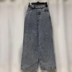 しまむら　ラインストーンデニム