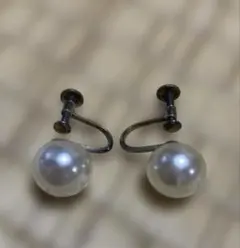 中古品】Dior パール ダブルキャッチ ピアス 両耳用 - メルカリ