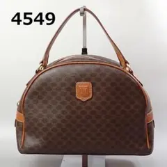 RU-4549　CELINE　マカダム柄　ハンドバッグ　美品 20240402