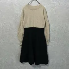 【SNIDEL】スナイデル（F）ミニワンピース＊フレア＊カシミヤ＊カシミア＊