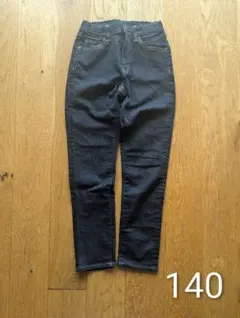 ユニクロ ウルトラストレッチデニムスリムフィットパンツ ネイビー 140