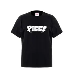 PIGGS 로고 티셔츠 블랙 XL PIGGS-002