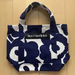 marimekko seidi ピエニ ウニッコ トートバッグ ダークブルーのサムネイル