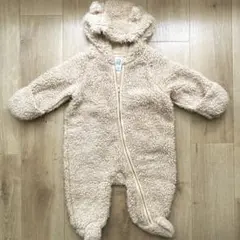 babyGAP ヘビーギャップ　ベビー　ボア　アウター　オールインワン 0-3m