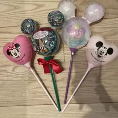 ディズニー 手持ちバルーン 4個セット