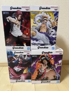 新品未開封・箱付】ワンピース Grandista フィギュア 四皇コンプセット