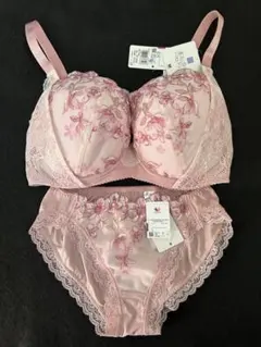 ワコール　ブラ&ショーツ　セット　[重力に負けない バストケアBra]