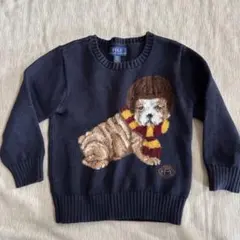 希少✨ポロラルフローレン　ニット　セーター 子犬　パピー　XL 希少✨ポロラルフローレンニットセーター 子犬パピーXL