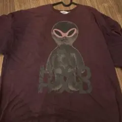 HOODHOOD Tシャツ ボルドー サイズ1