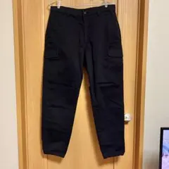 UNIQLO カーゴパンツ　M 黒　ウエストゴム